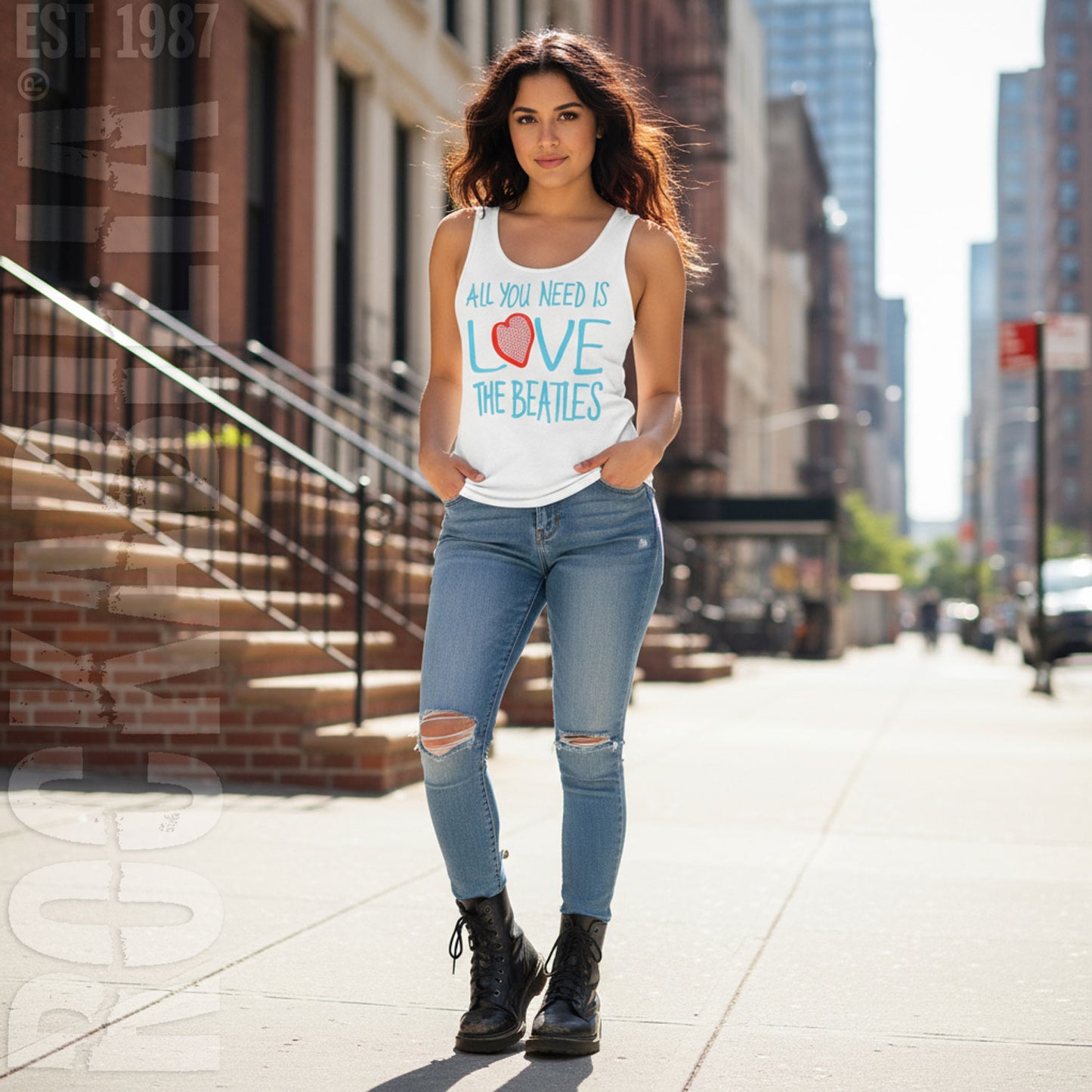 All You Need Is Love Womens Tank