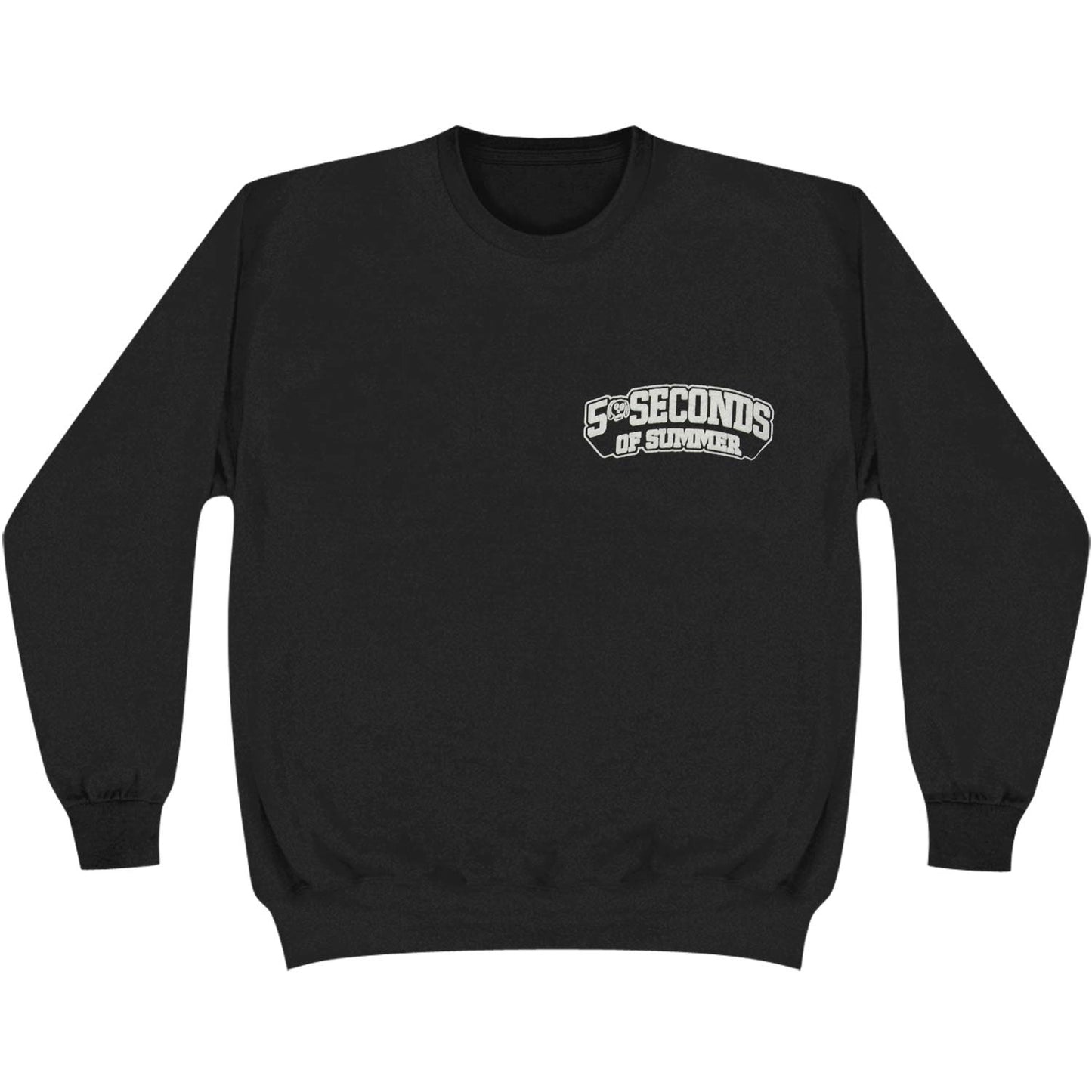 5 Seconds Of Summer Skull Sweatshirt Front