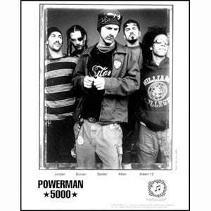 Powerman 5000 Promo Glossy Front