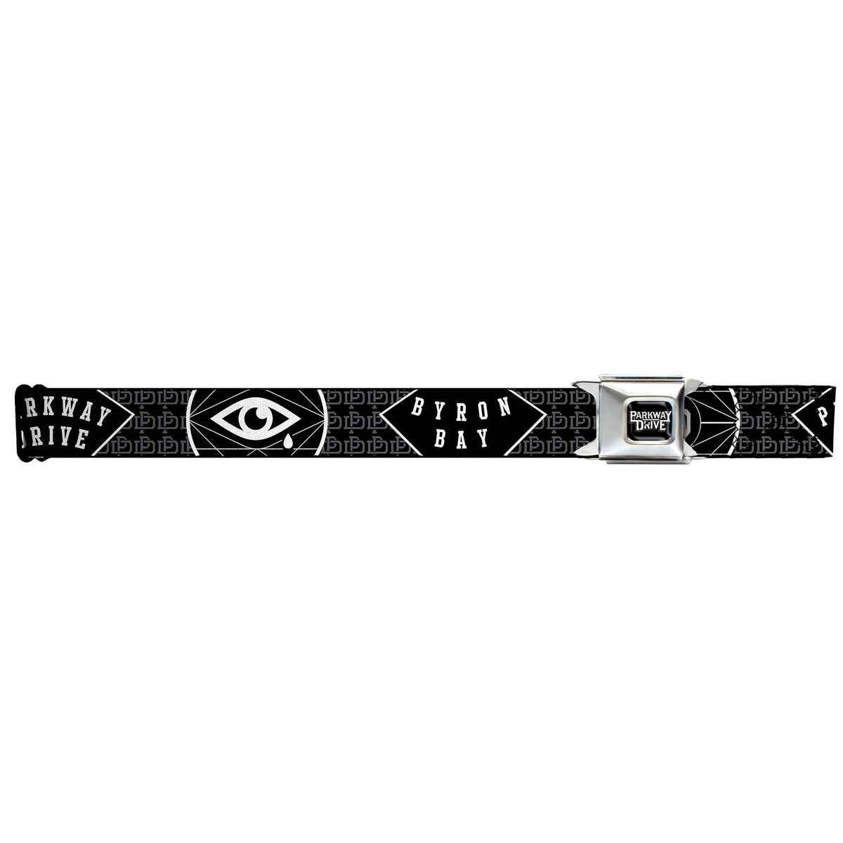Parkway Drive Eye Byron Bay Seatbelt Buckle Belt Front