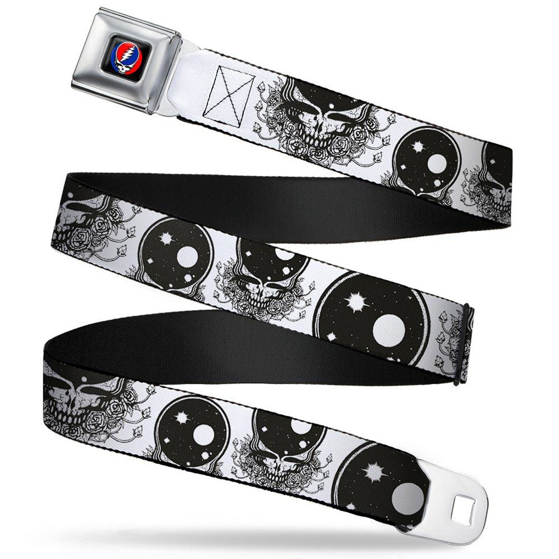 Grateful Dead Space Your Face Seatbelt Buckle Belt