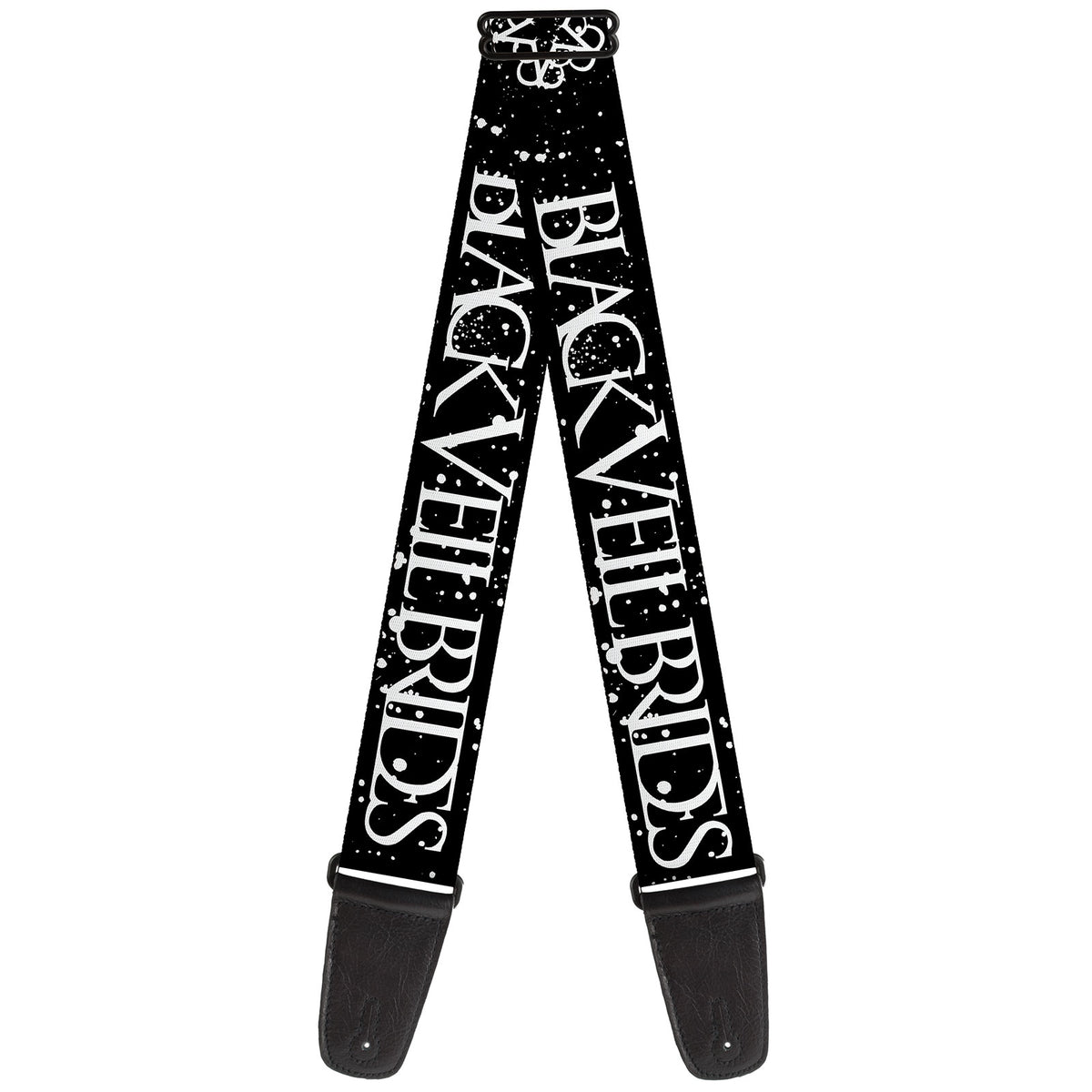Black Veil Brides Star Logo Guitar Strap Front