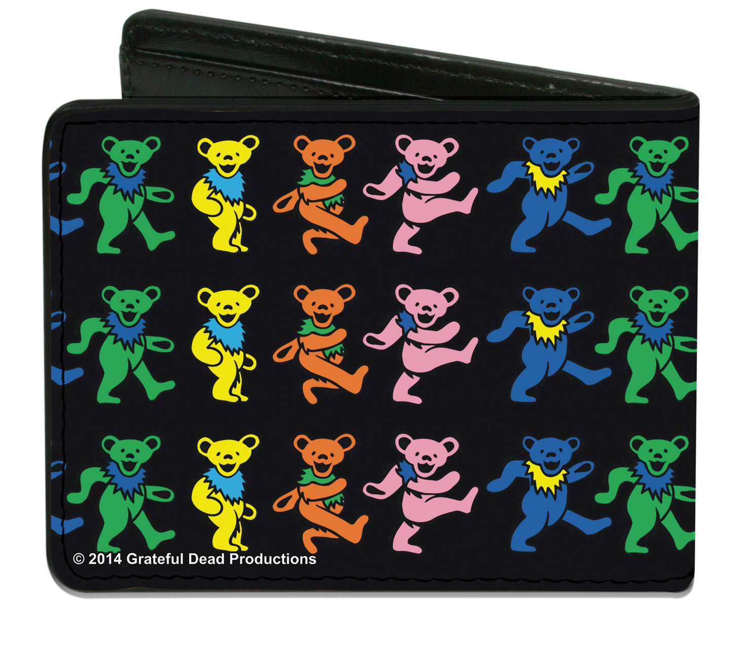 Grateful Dead Dancing Bears Bi-Fold Wallet