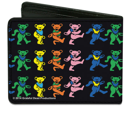 Grateful Dead Dancing Bears Bi-Fold Wallet