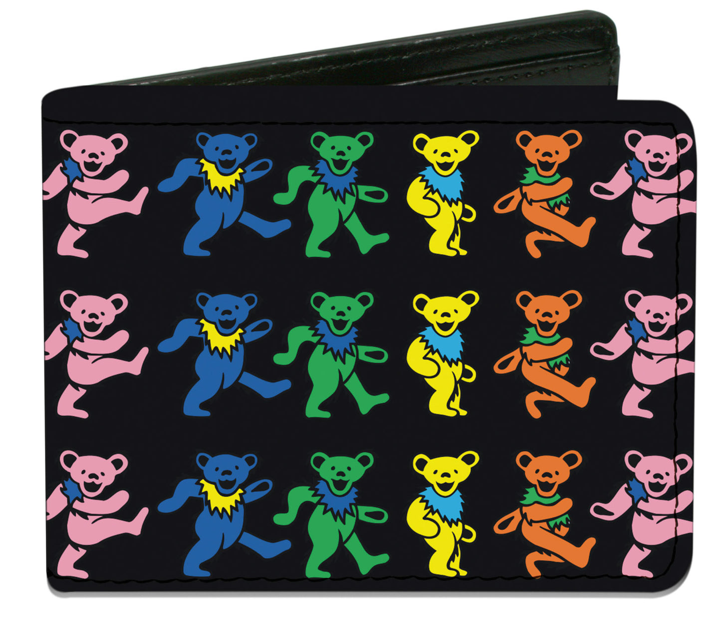 Grateful Dead Dancing Bears Bi-Fold Wallet