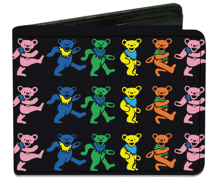 Grateful Dead Dancing Bears Bi-Fold Wallet