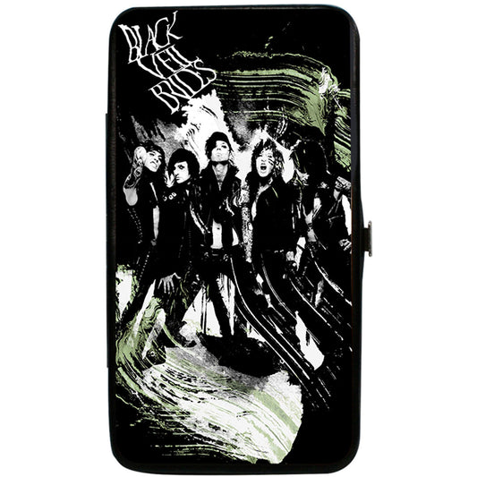 Black Veil Brides Group Pose 3 Girls Wallet Front