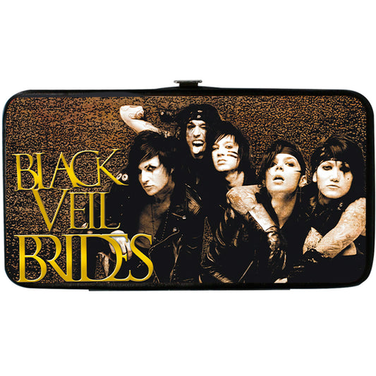 Black Veil Brides Group Pose 9 Girls Wallet Front