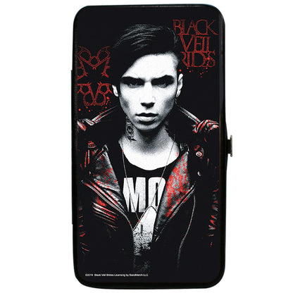 Black Veil Brides Andy Pose Logo Girls Wallet Back