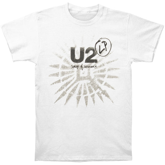 U2 Sons Of Innocence White T Slim Fit T-shirt Front