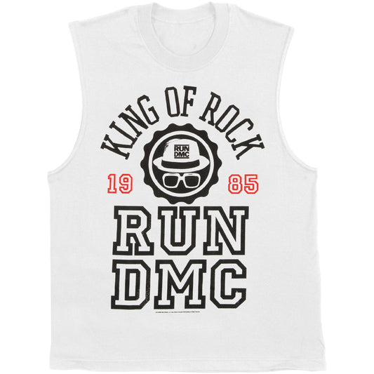 Run DMC King Of Rock Mens Tank Front