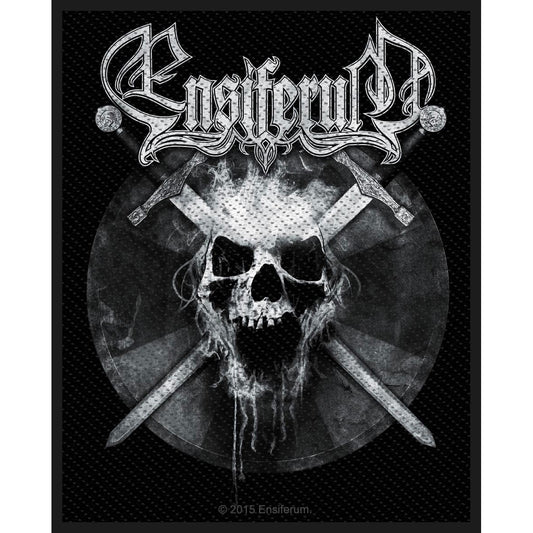 Ensiferum Skull Woven Patch