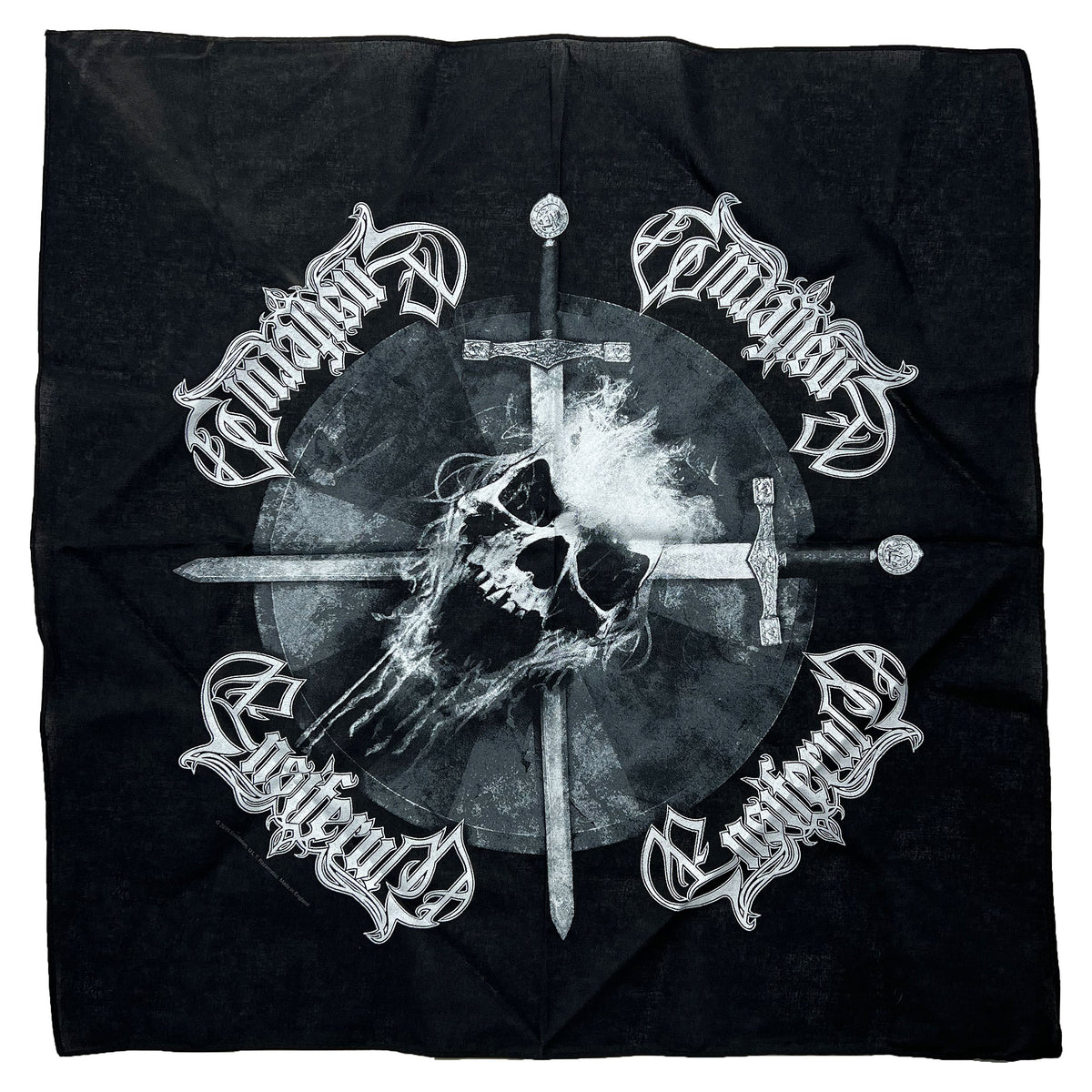Ensiferum Skull Bandana Front
