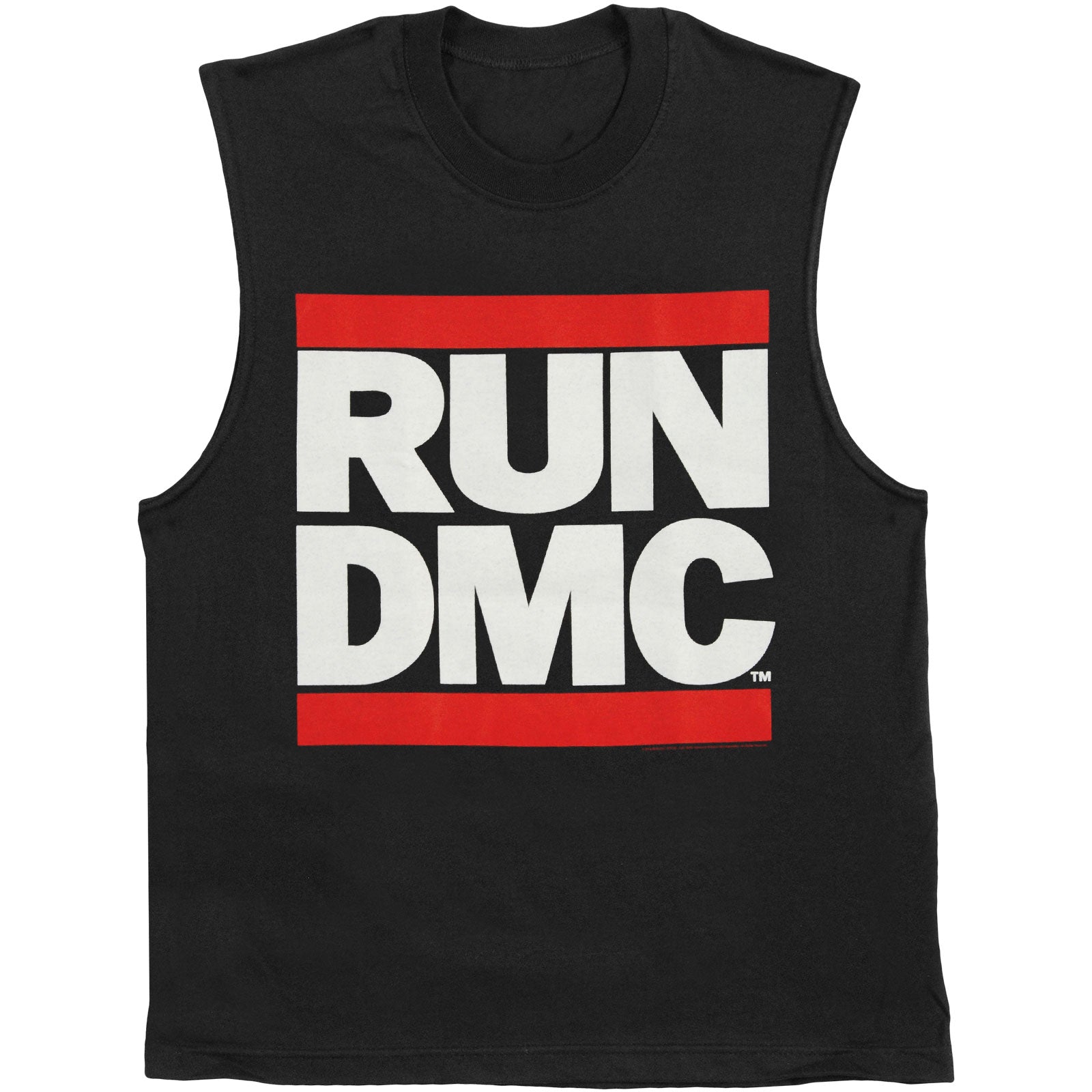 Run DMC Classic Logo Mens Tank Front
