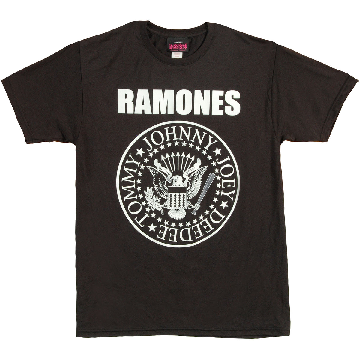 Ramones Seal Logo Active Tee Active Wear Front