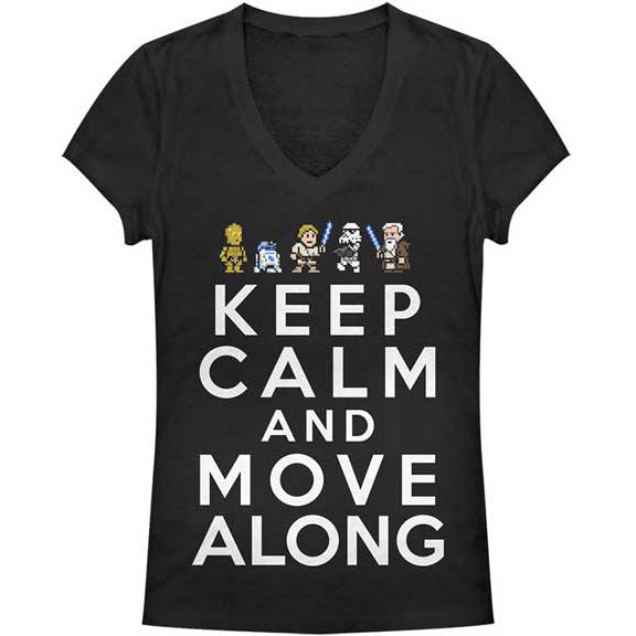 Star Wars Keep Movin Junior Top Front