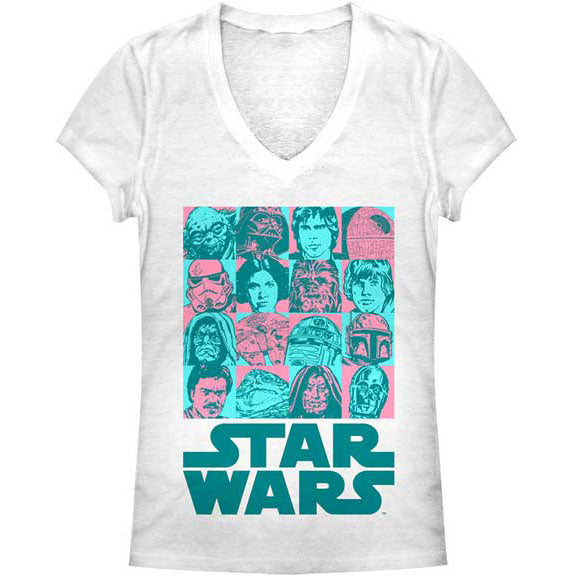 Star Wars Boxy Comic Junior Top Front