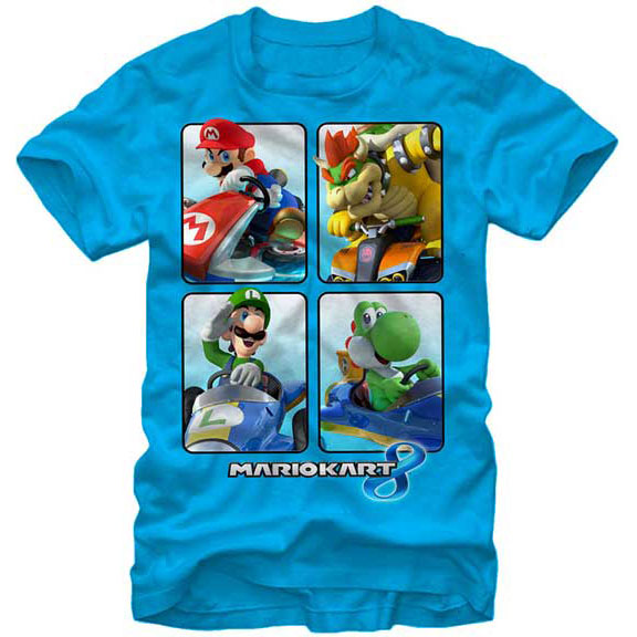Mario Boxed Karts T-shirt