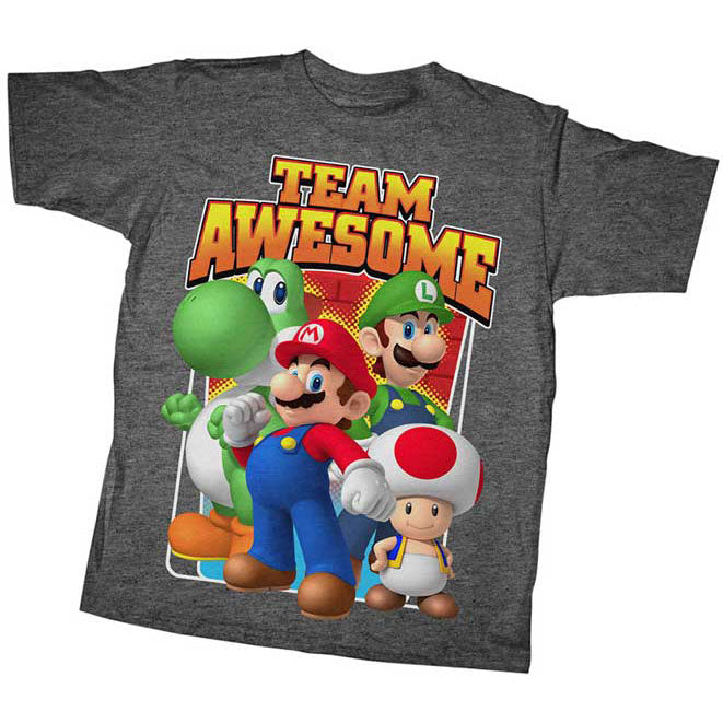 Mario Team Awe T-shirt