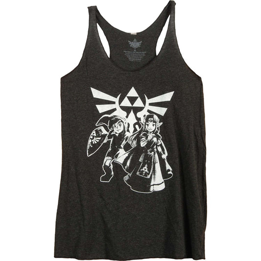 Zelda Gold Link & Zelda Womens Tank