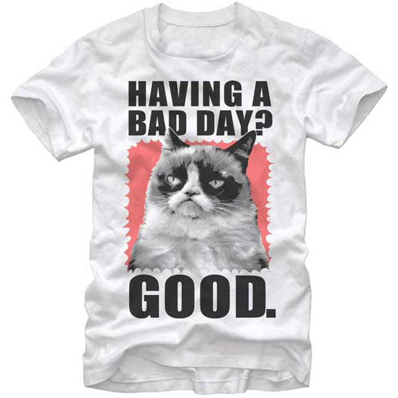 Grumpy Cat Bad Day T-shirt