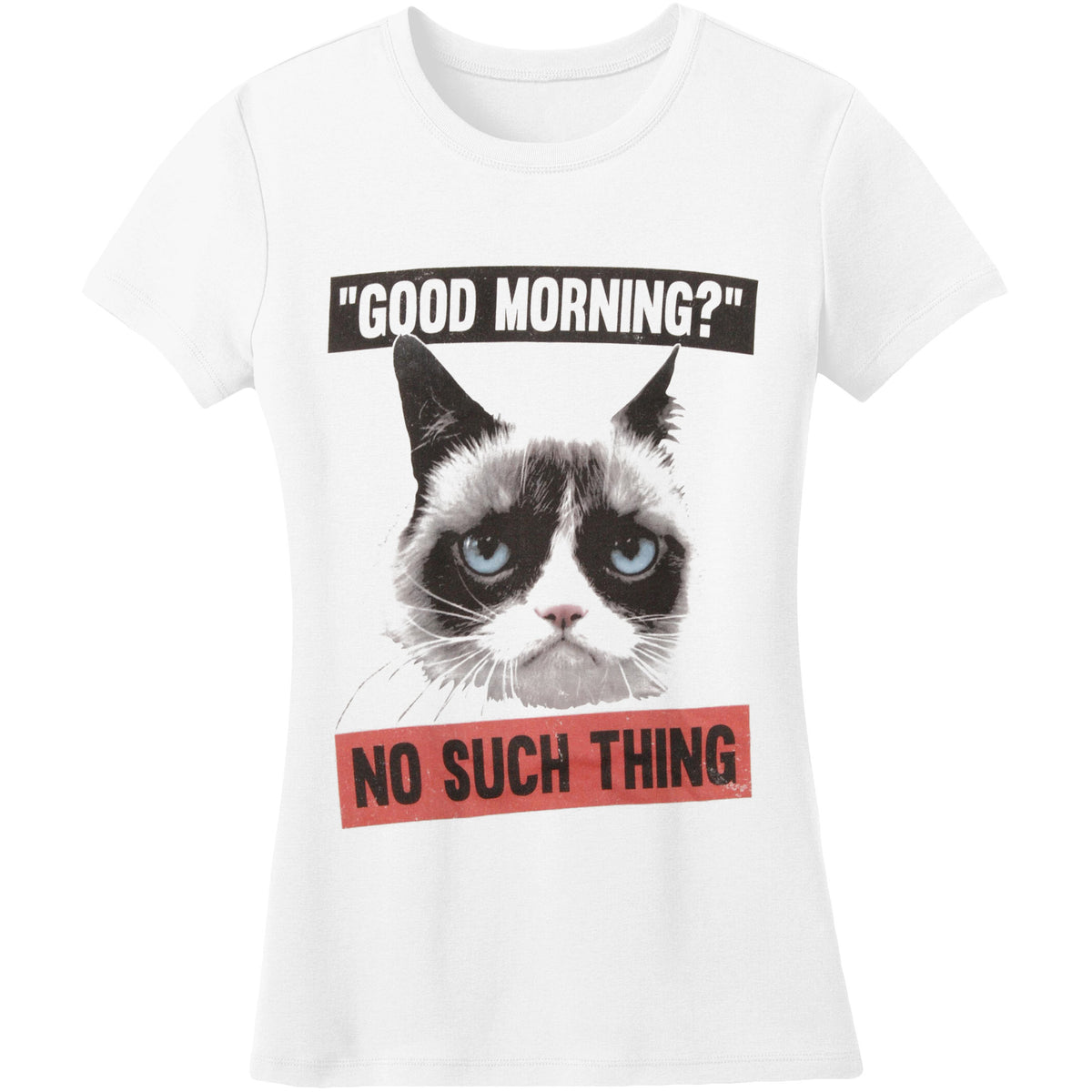 Grumpy Cat No Such Thing Junior Top Front