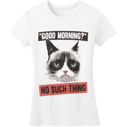 Grumpy Cat No Such Thing Junior Top Front