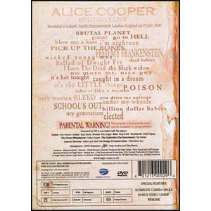 Alice Cooper DVD