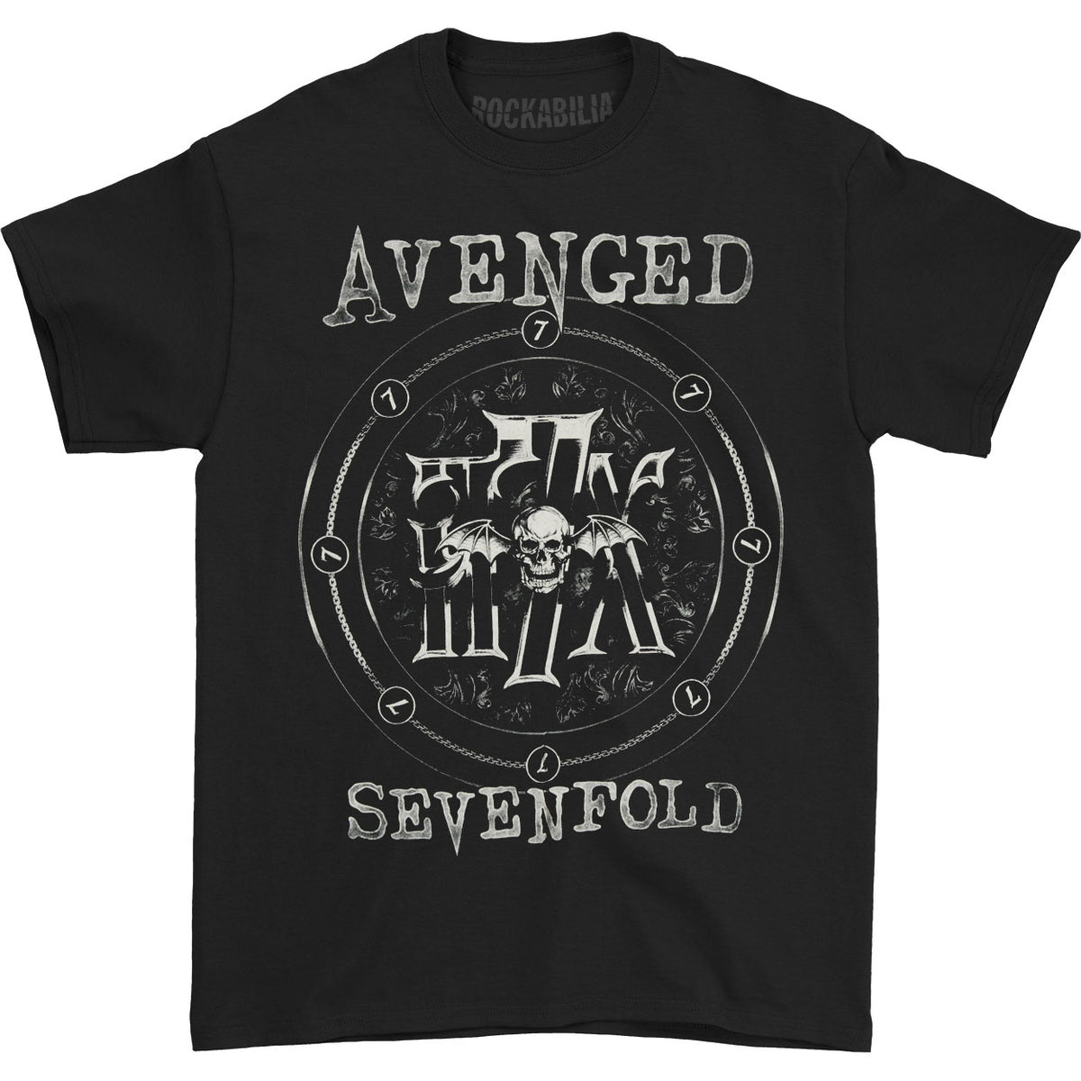 Avenged Sevenfold Chain Circle T-shirt Front
