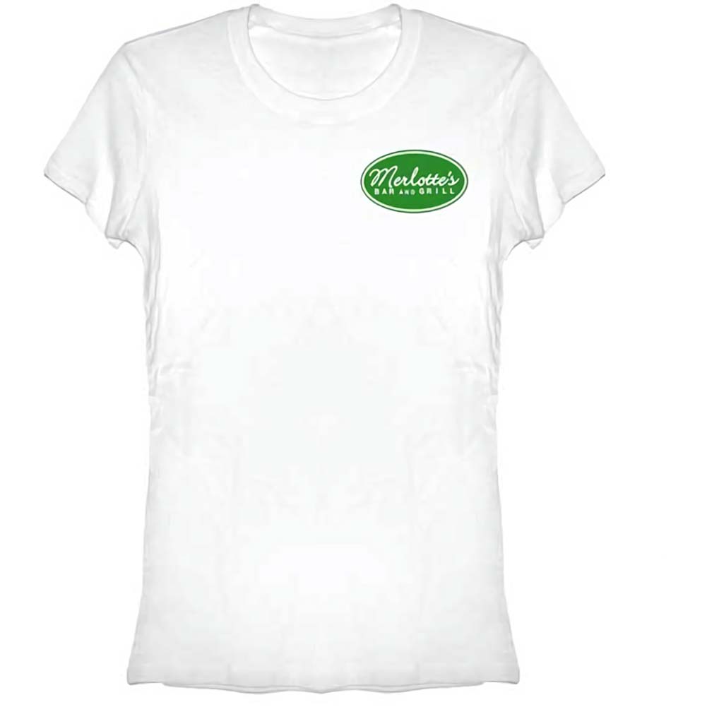 True Blood Waitress Junior Top Front