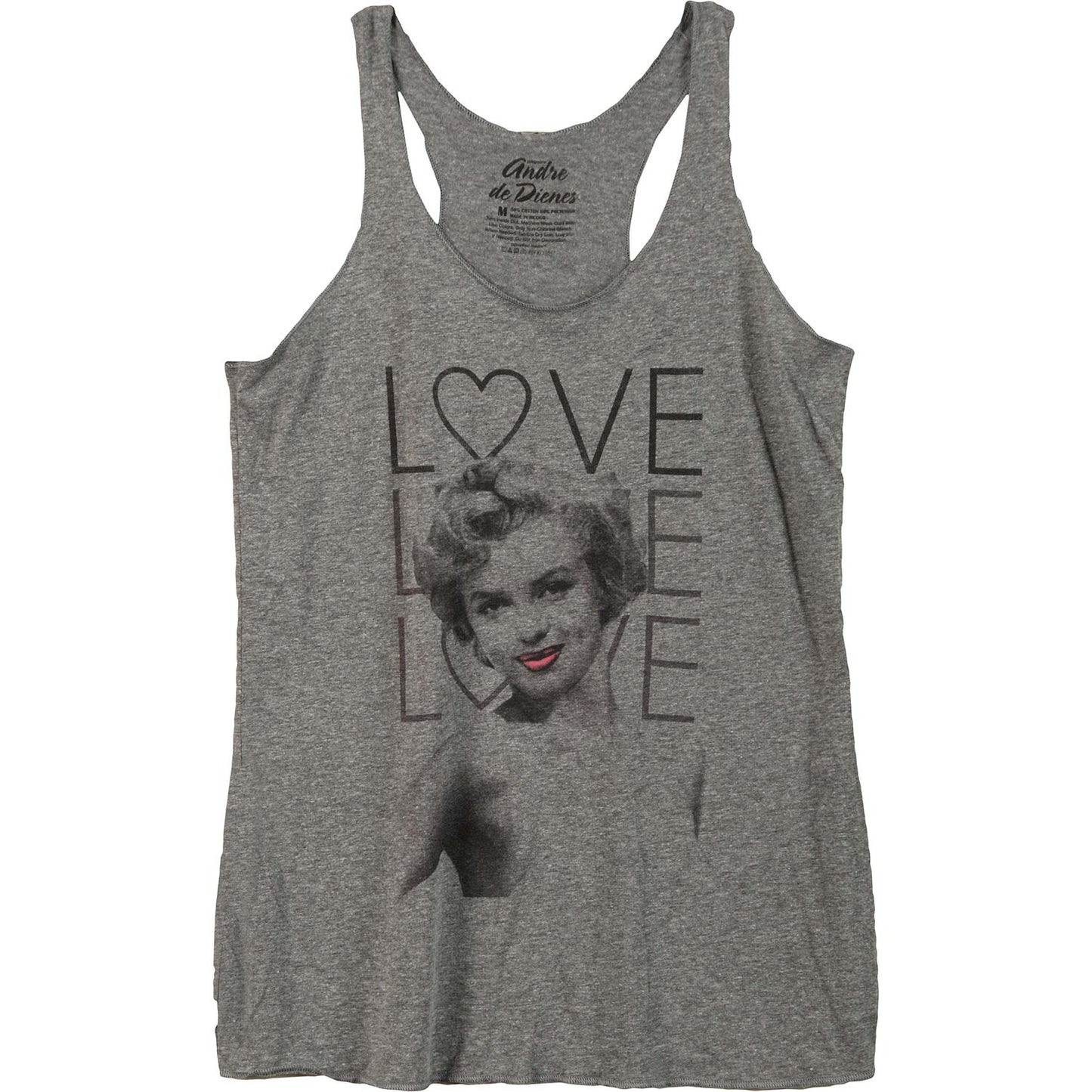 Marilyn Monroe Triple Love Womens Tank
