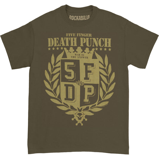 Five Finger Death Punch War Is The Answer T-shirt Front