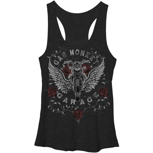 Gas Monkey Monkey Rose Womens Tank
