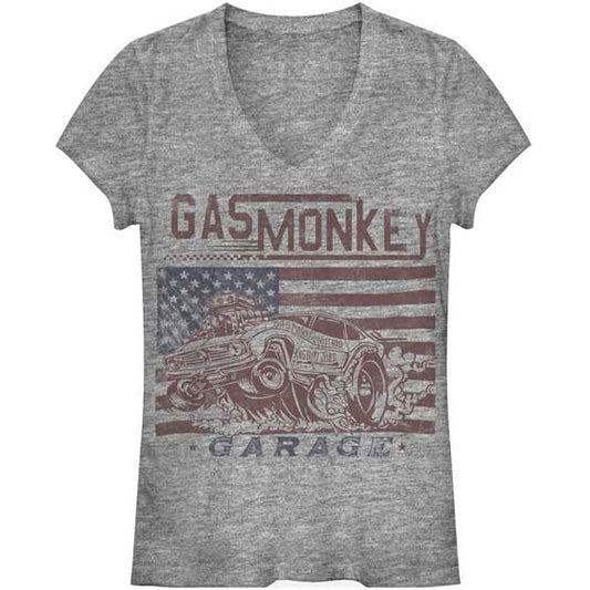 Gas Monkey Flag Moto Junior Top