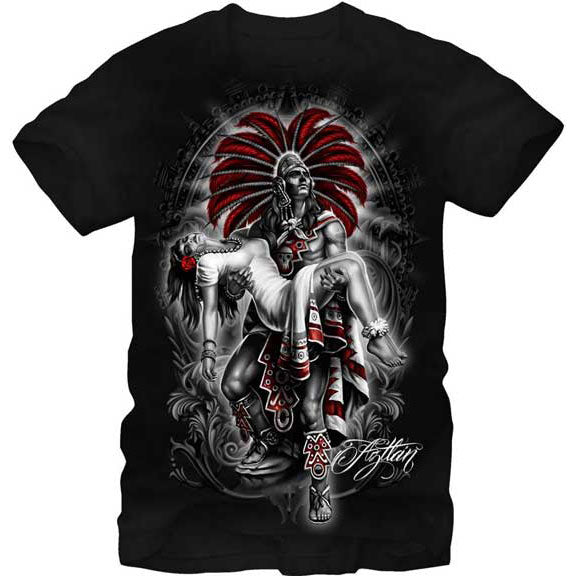 Aztlan Aztec King T-shirt