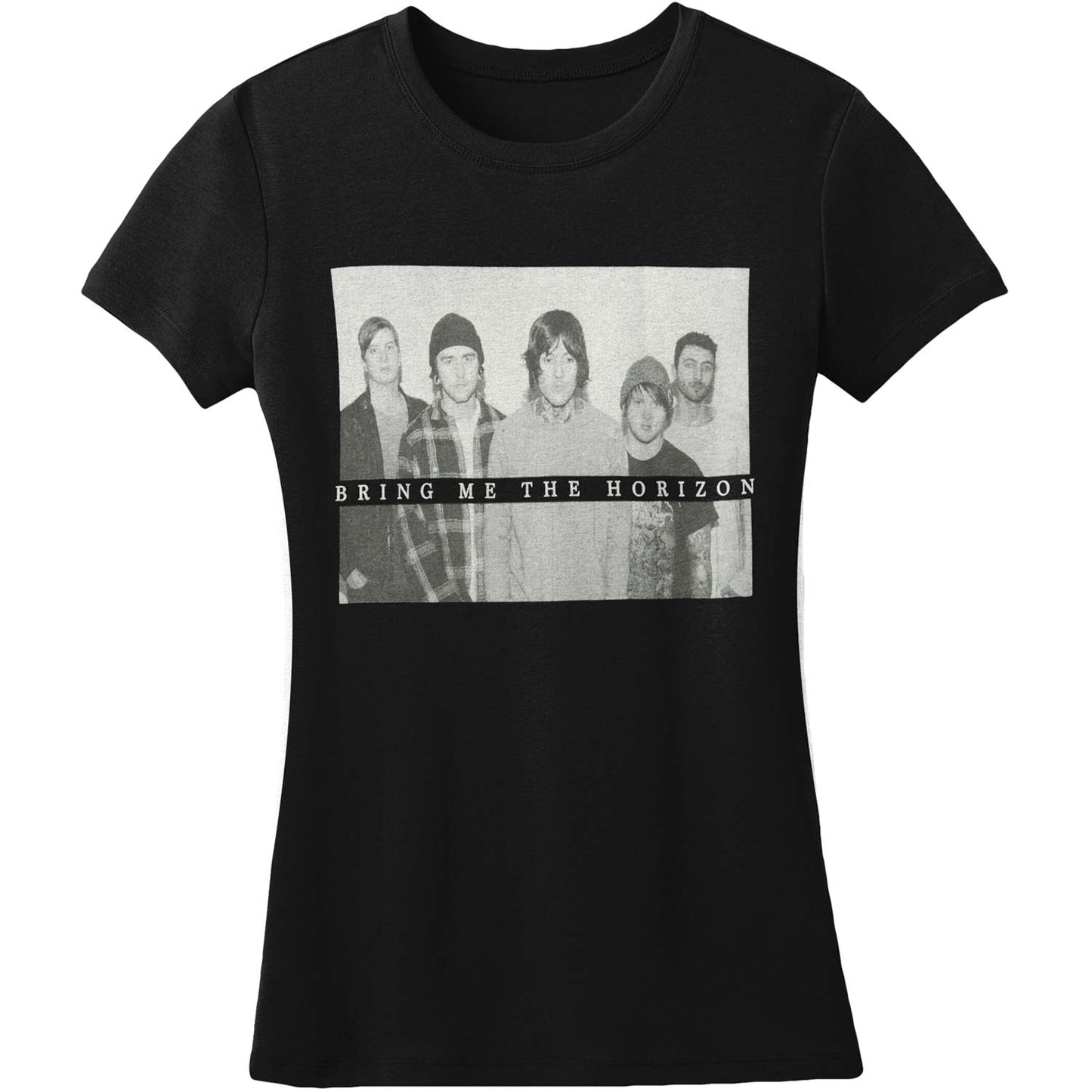 B&W Group Shot Junior Top