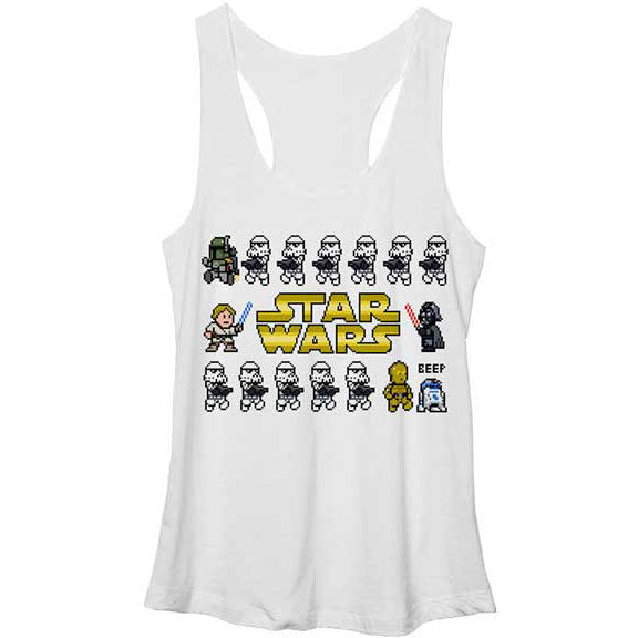 Star Wars Pixel Line Womens Tank