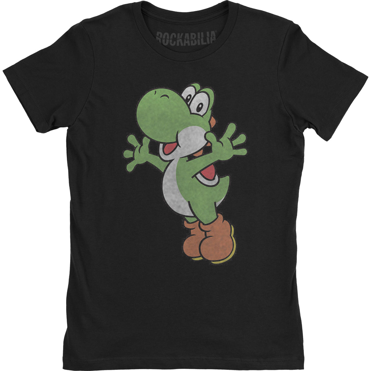 Mario Yoshi Icon Girls Jr Jersey Front