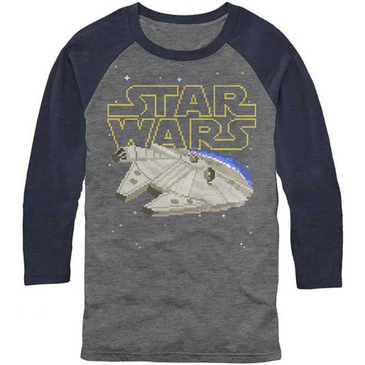 Falcon Squared Baseball Jersey