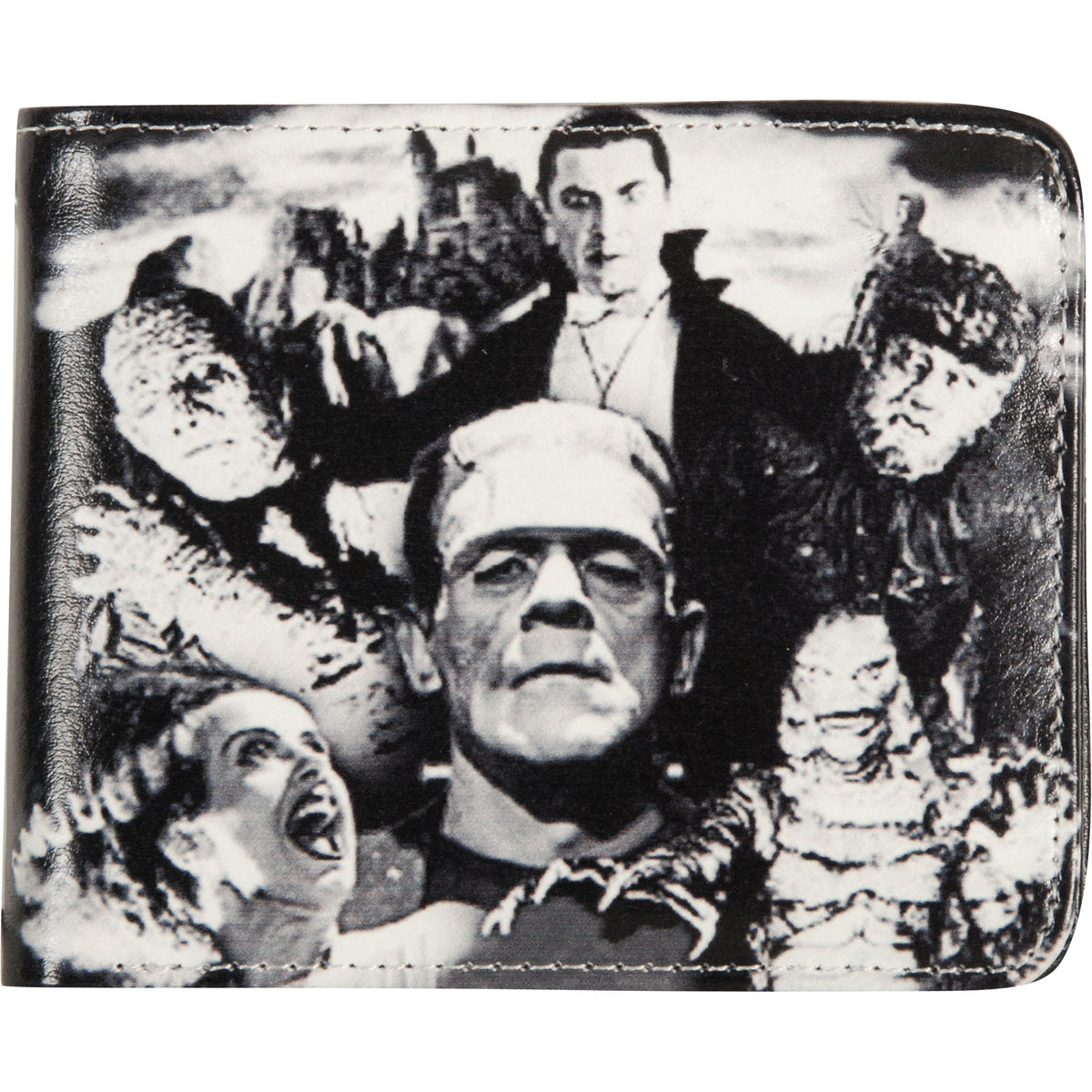 Universal Monsters Monster Collage by Rock Rebel Bi-Fold Front