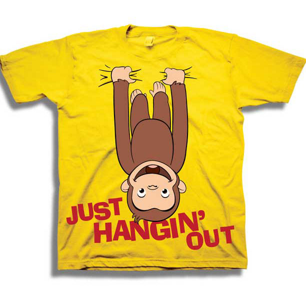 Curious George Hangin' Out Childrens T-shirt