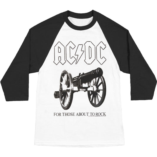 AC/DC About To Rock Baseball Jersey Front