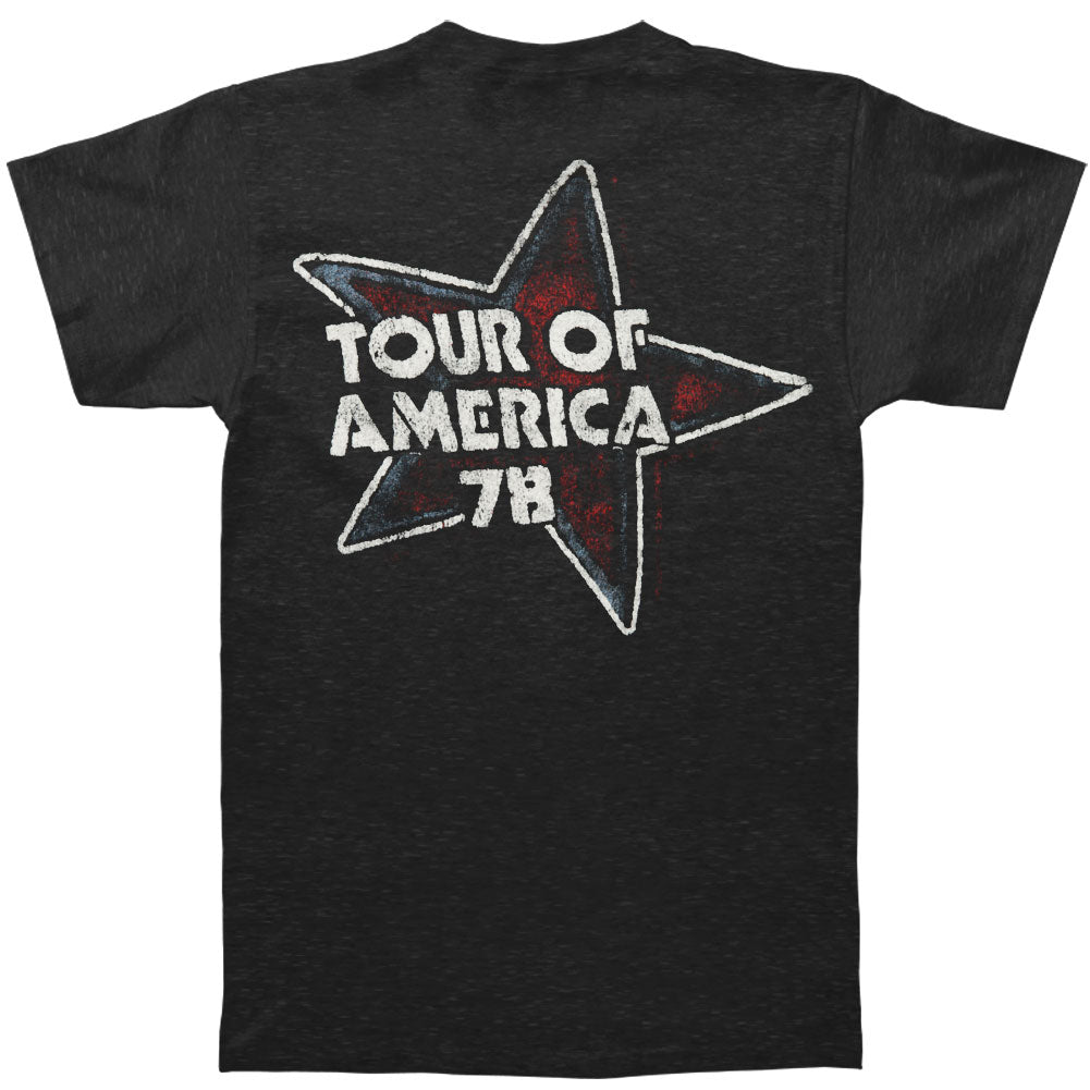 Rolling Stones Tour Of America Enzyme Wash Vintage T-shirt Back