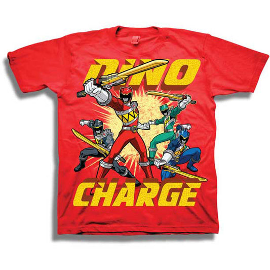 Power Rangers Dino Charge Childrens T-shirt