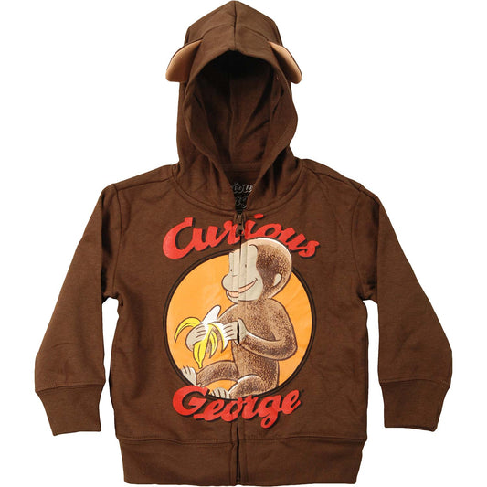 Curious George Banana Time Hooded Sweatshirt