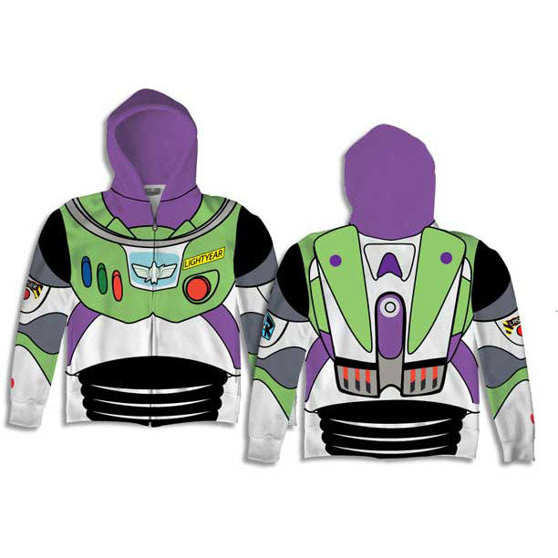 Toy Story Buzz Lightyear Costume Hooded Sweatshirt