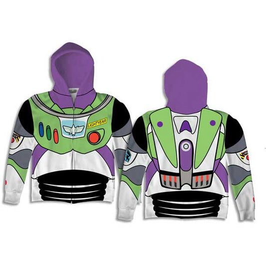 Toy Story Buzz Lightyear Costume Hooded Sweatshirt