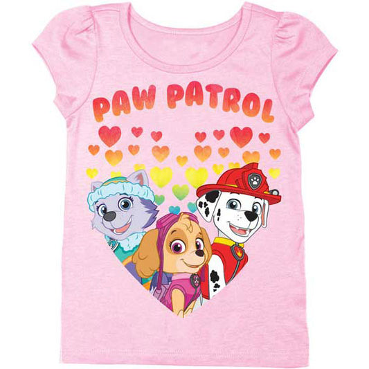 Paw Patrol Hearts Patrol Childrens T-shirt