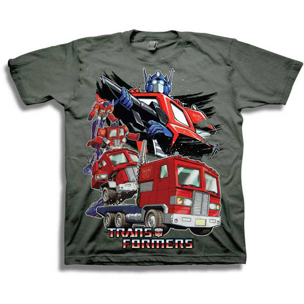 Transformers Different Stages Childrens T-shirt