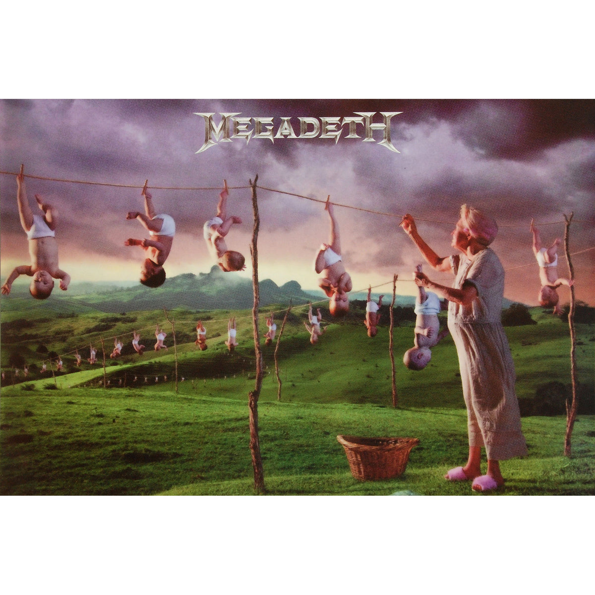 Megadeth Import Poster Front